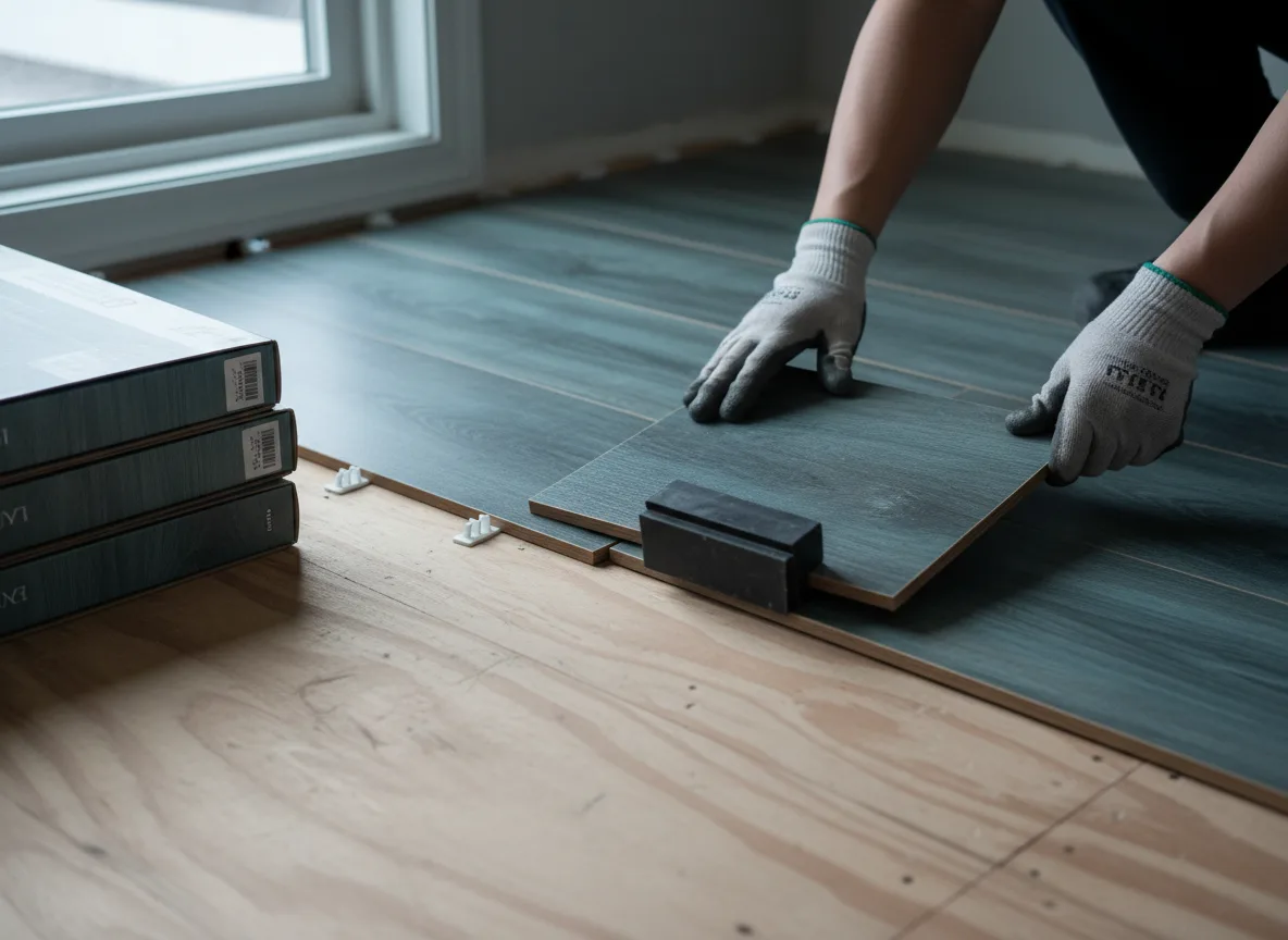 Luxury Vinyl Plank Installation company in Gann Valley, SD
